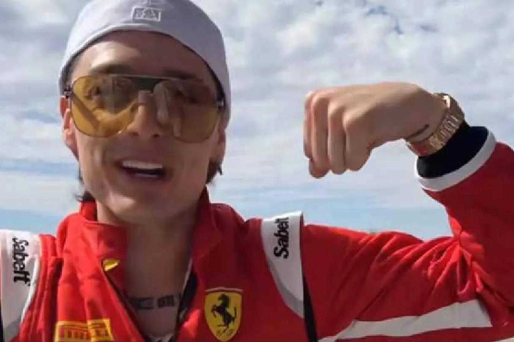 Peso Pluma says he wants to be Ferraris new Formula 1 driver