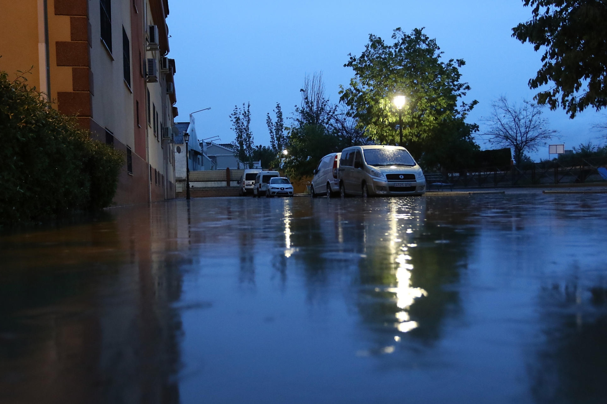 Varias localidades de Granada se han visto afectadas por las intensas precipitaciones. EFE