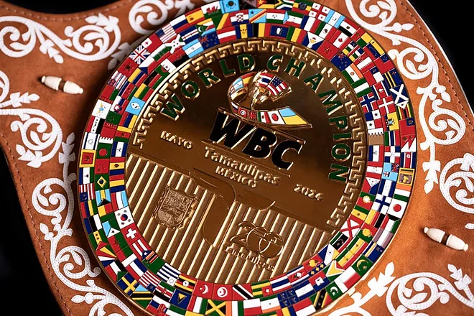 Canelo vs Munguia: WBC presents belt with references to Tamaulipas for the winner