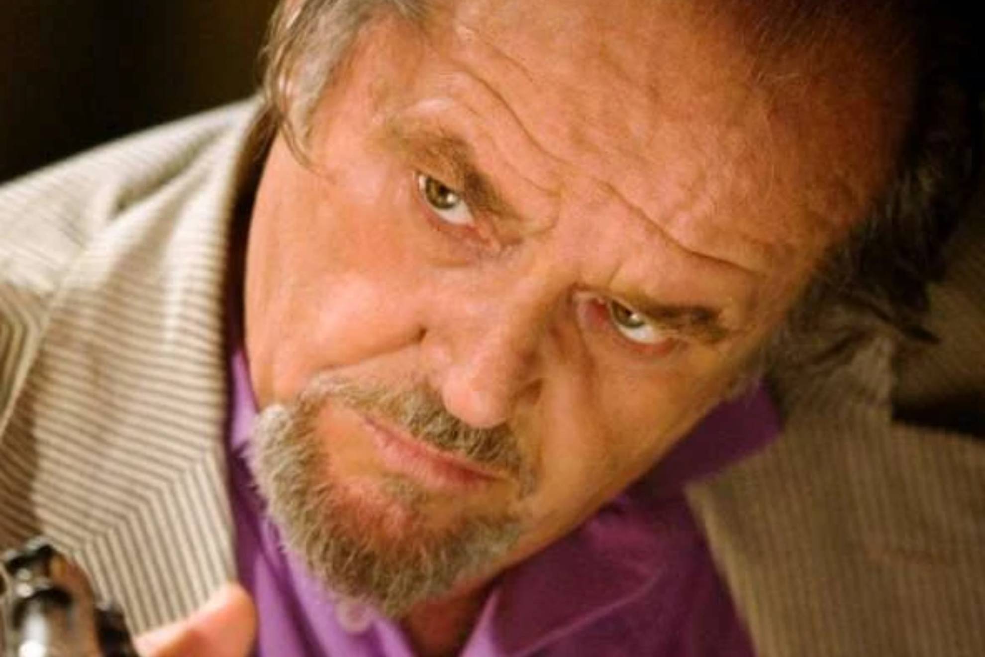 Jack Nicholson, como Frank Costello en Infiltrados.