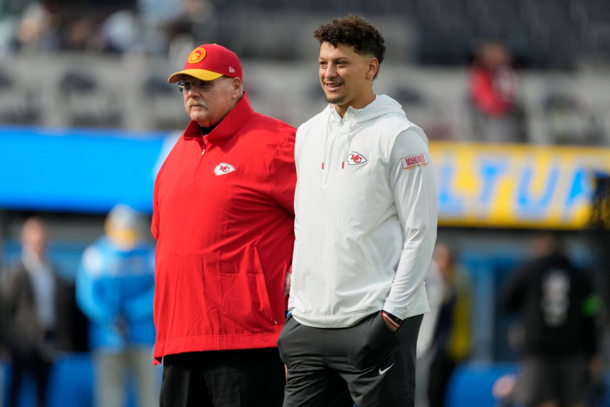 Mahomes and Andy Reid are sticking together for the long haul