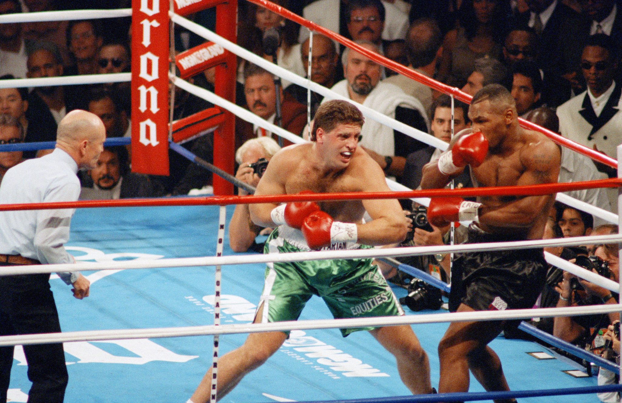 McNeeley against Tyson in 1995