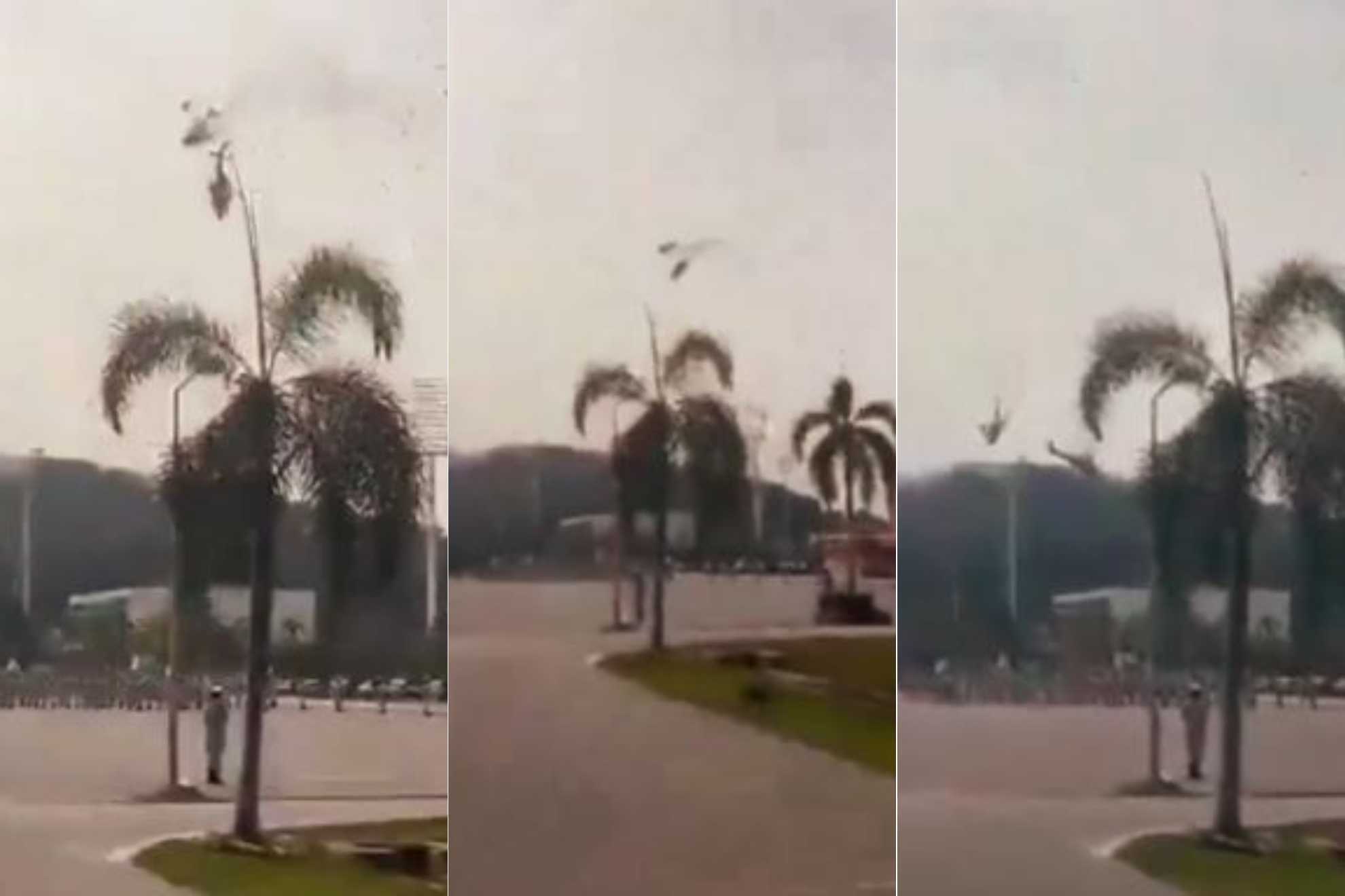 Diez personas mueren tras el terrible choque de dos helicpteros de la Marina de Malasia
