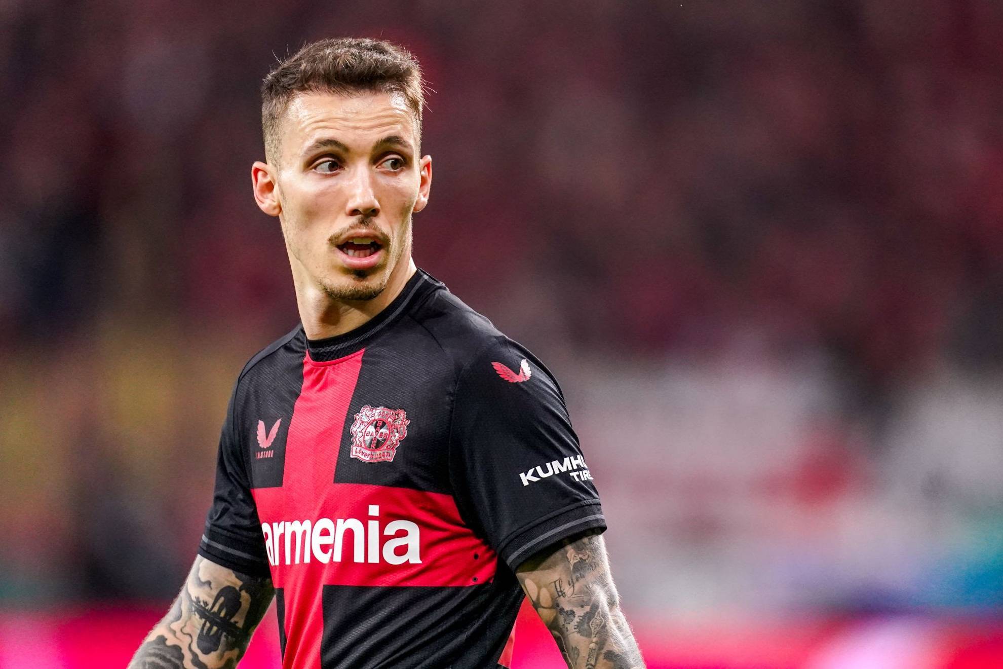Grimaldo: Ganar la Bundesliga es histrico pero ganar un triplete sera una locura