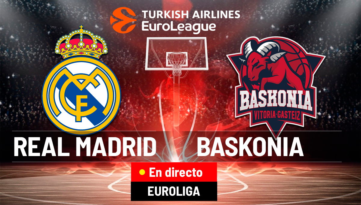 Real Madrid - Baskonia, en directo: arrancan los Playoffs