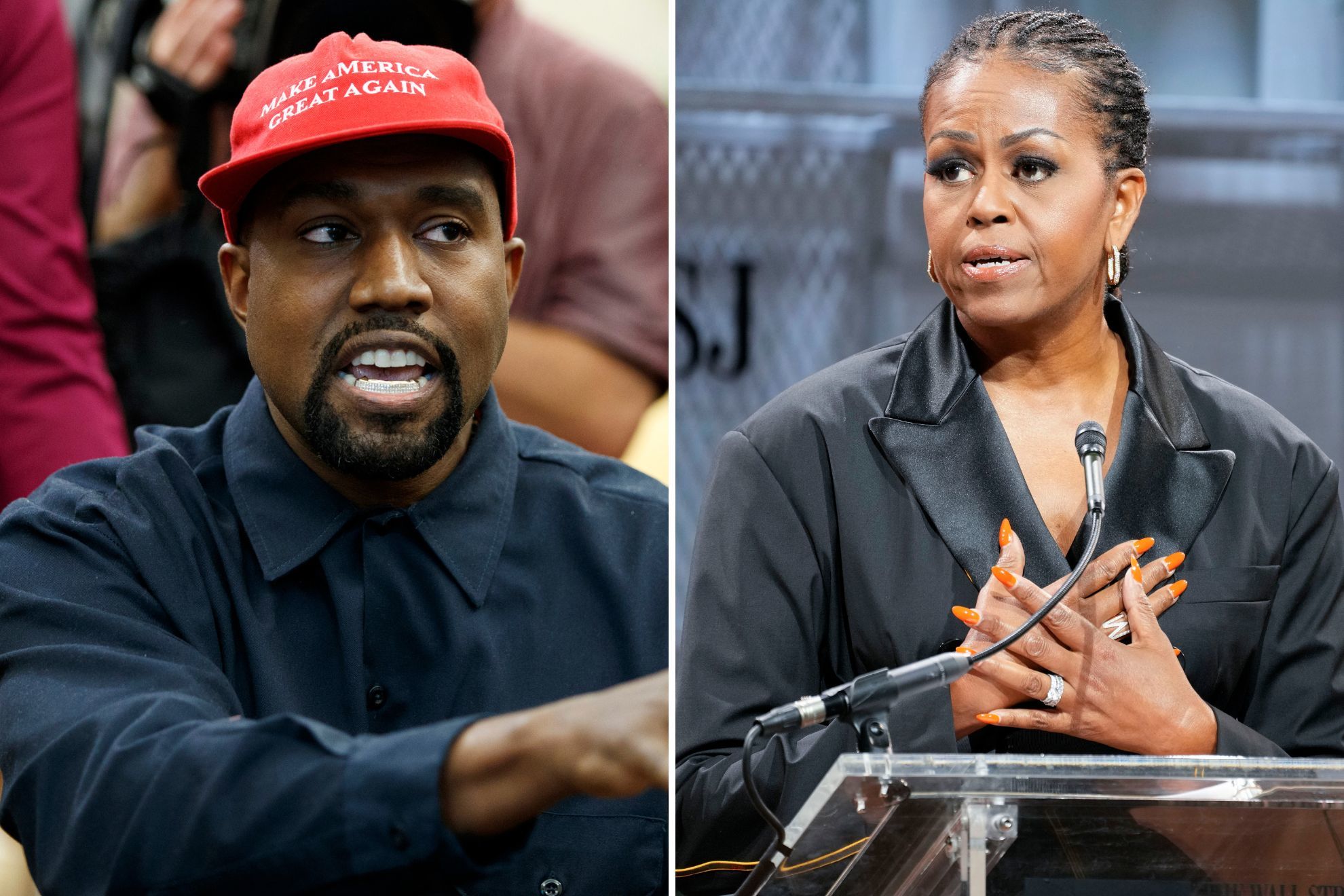 Kanye West sparks controversy yet again; says he wants a threesome with Michelle Obama