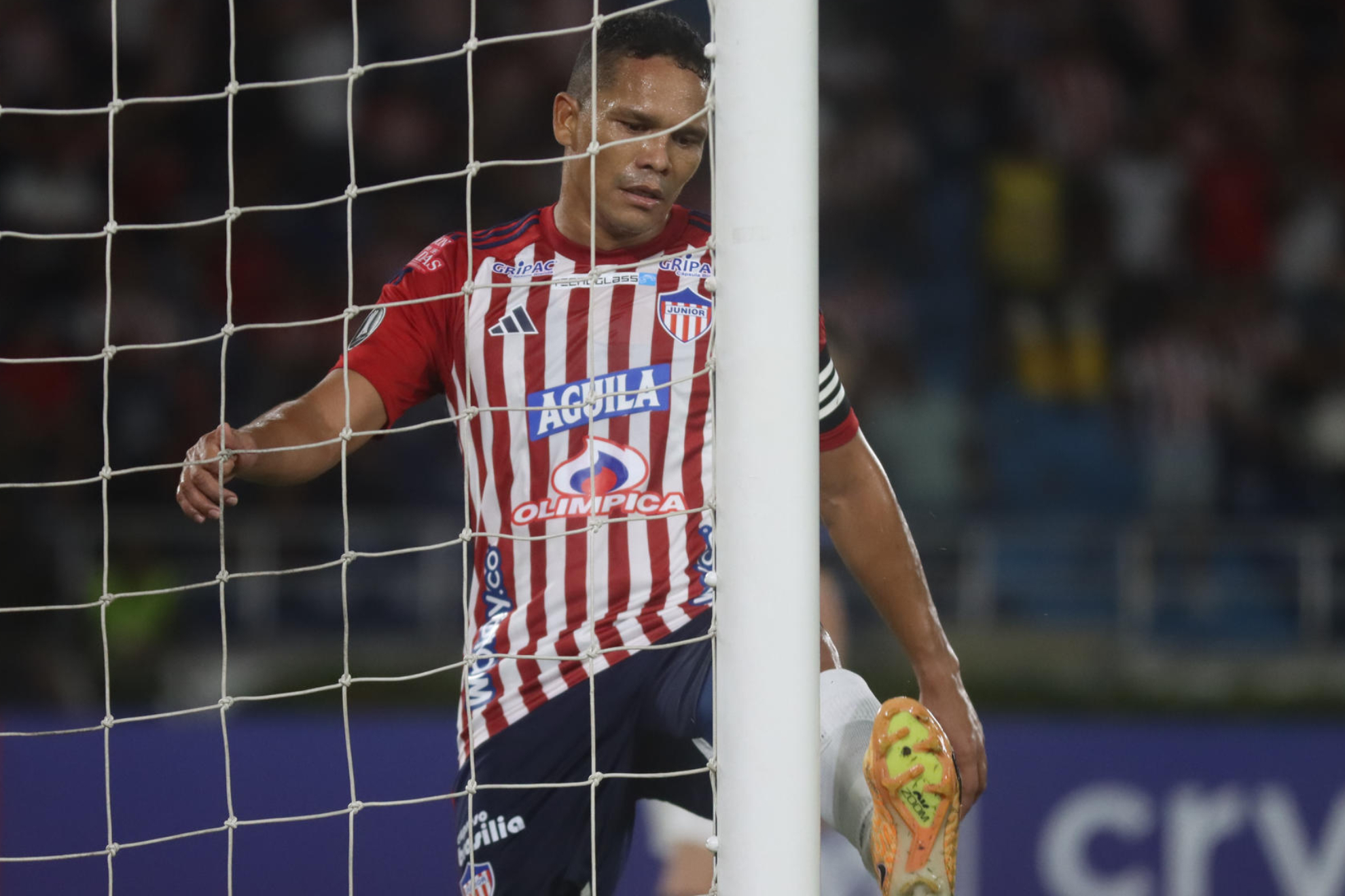 Junior de Barranquilla empat con Liga de Quito y Carlos Bacca explic el penal que no cobr (EFE)