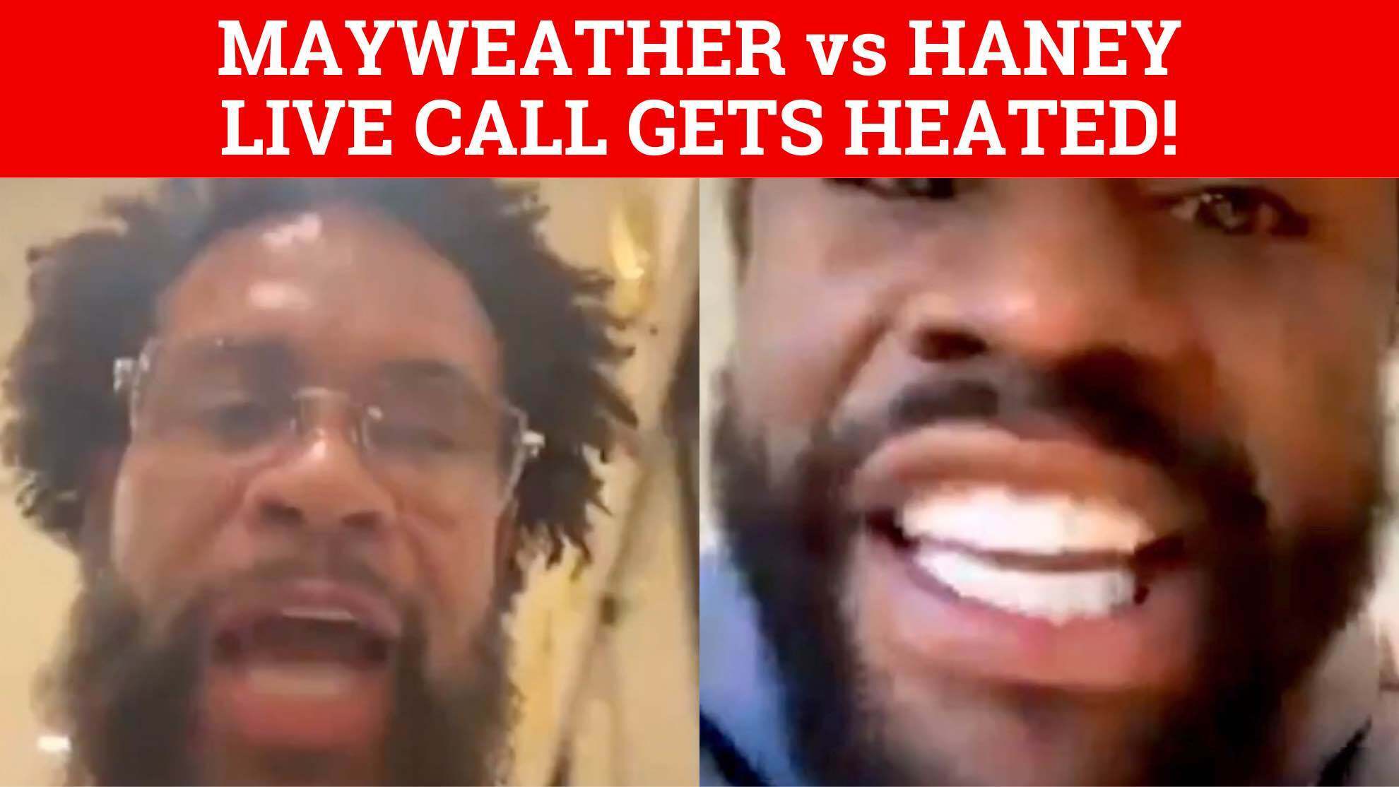 Bill Haney calls out Floyd Mayweathers boxing record and integrity to his face on Instagram live
