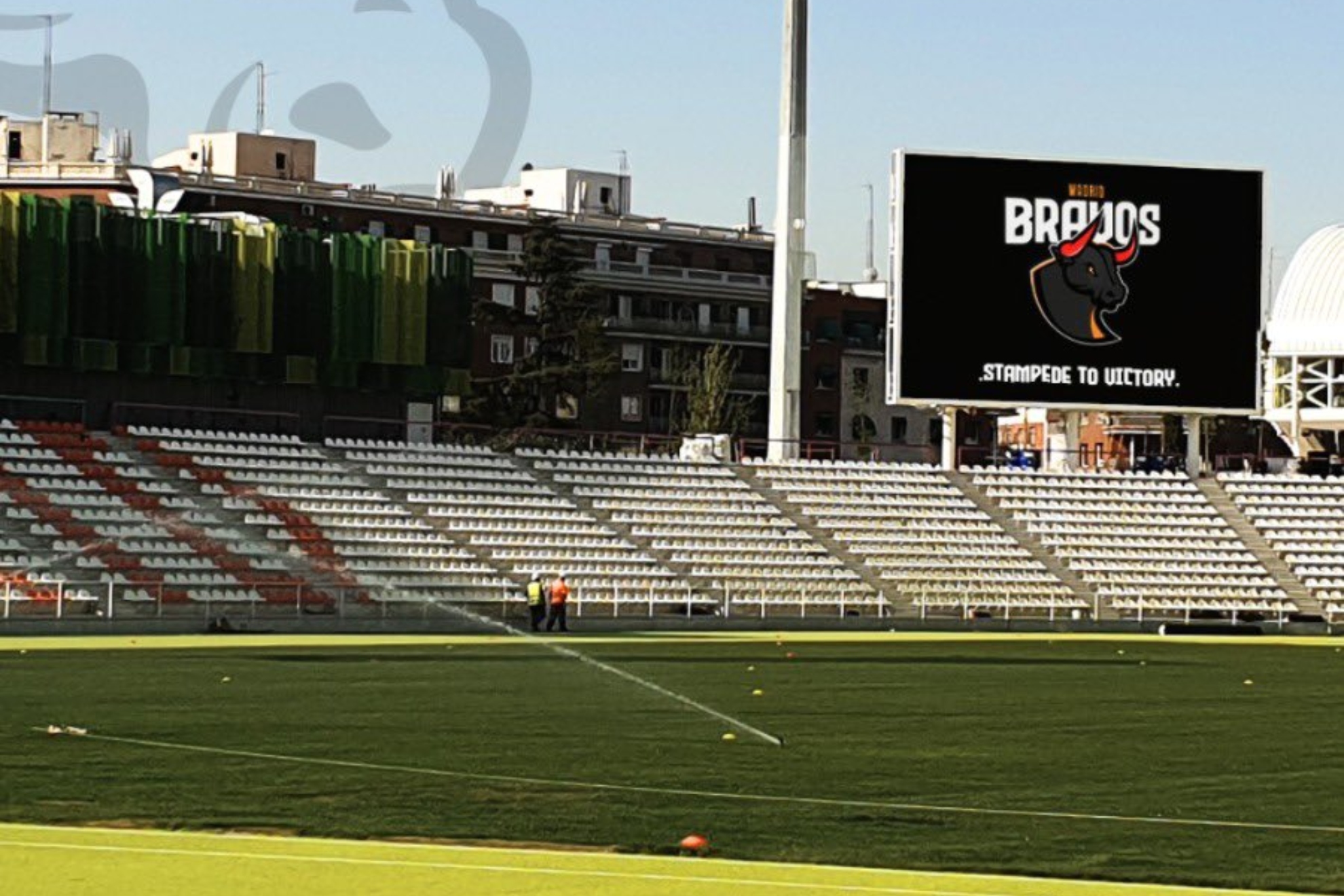 Los Madrid Bravos jugar�n en el Estadio de Vallehermoso