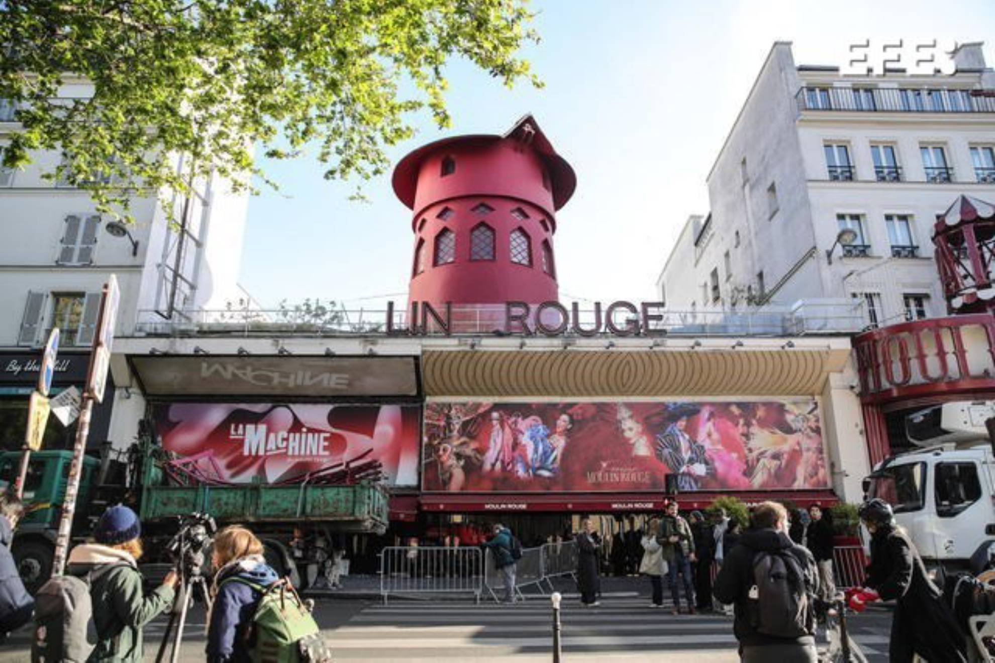 Fachada del Moulin Rouge en Pars.