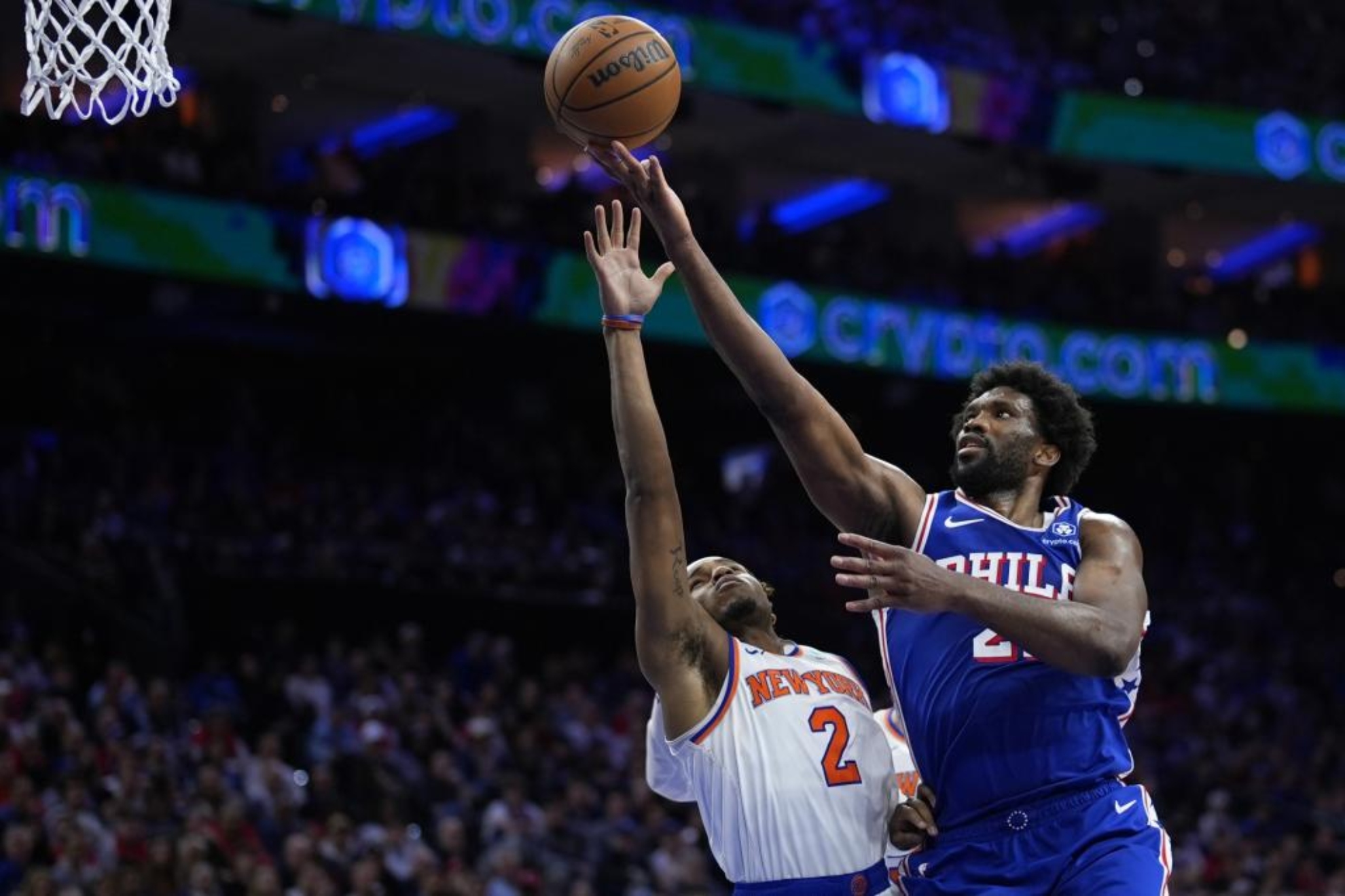 Un hist�rico Embiid da vida a Philadelphia: �50 puntos a los Knicks!