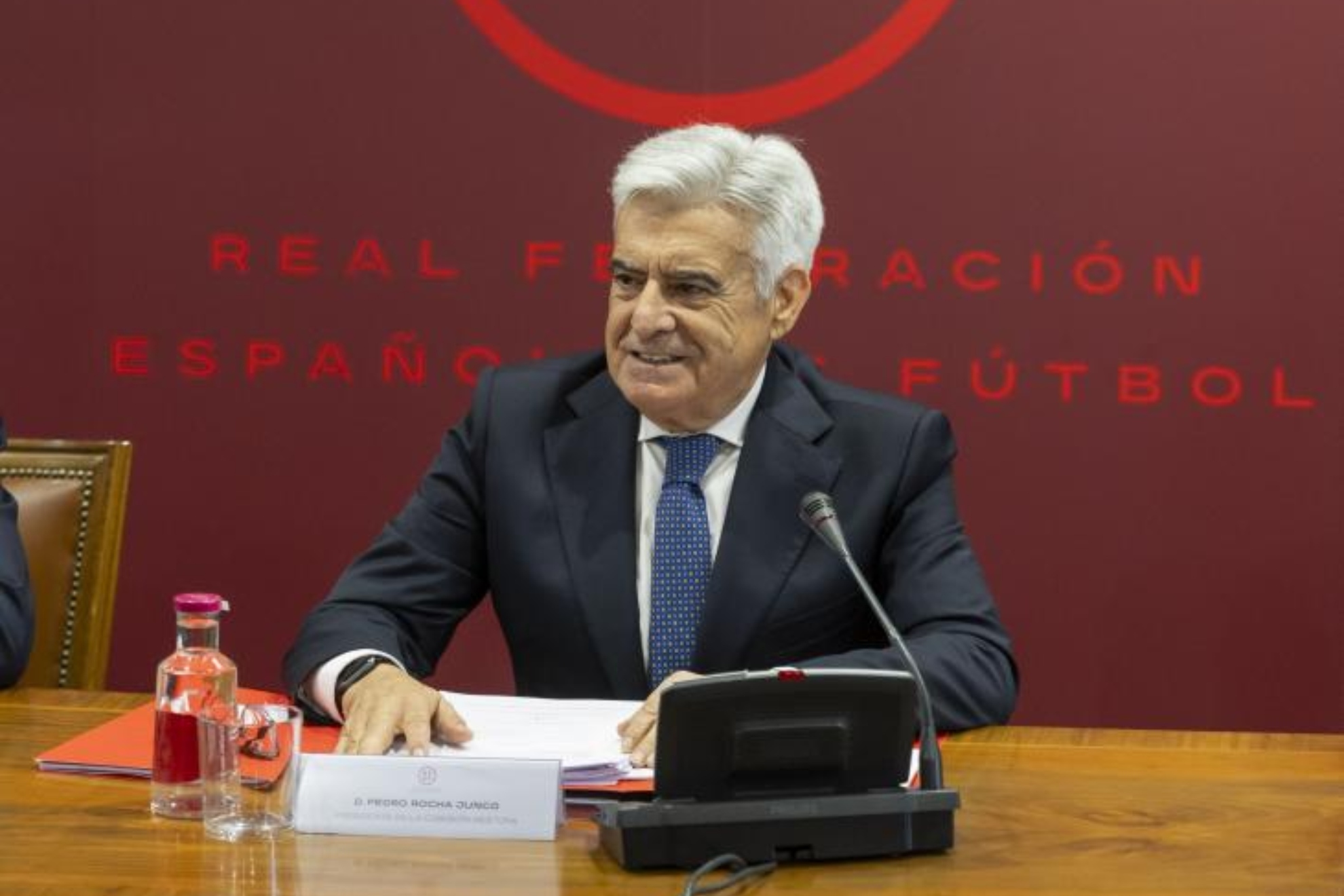 Pedro Rocha, nuevo presidente de la Real Federaci�n Espa�ola de F�tbol