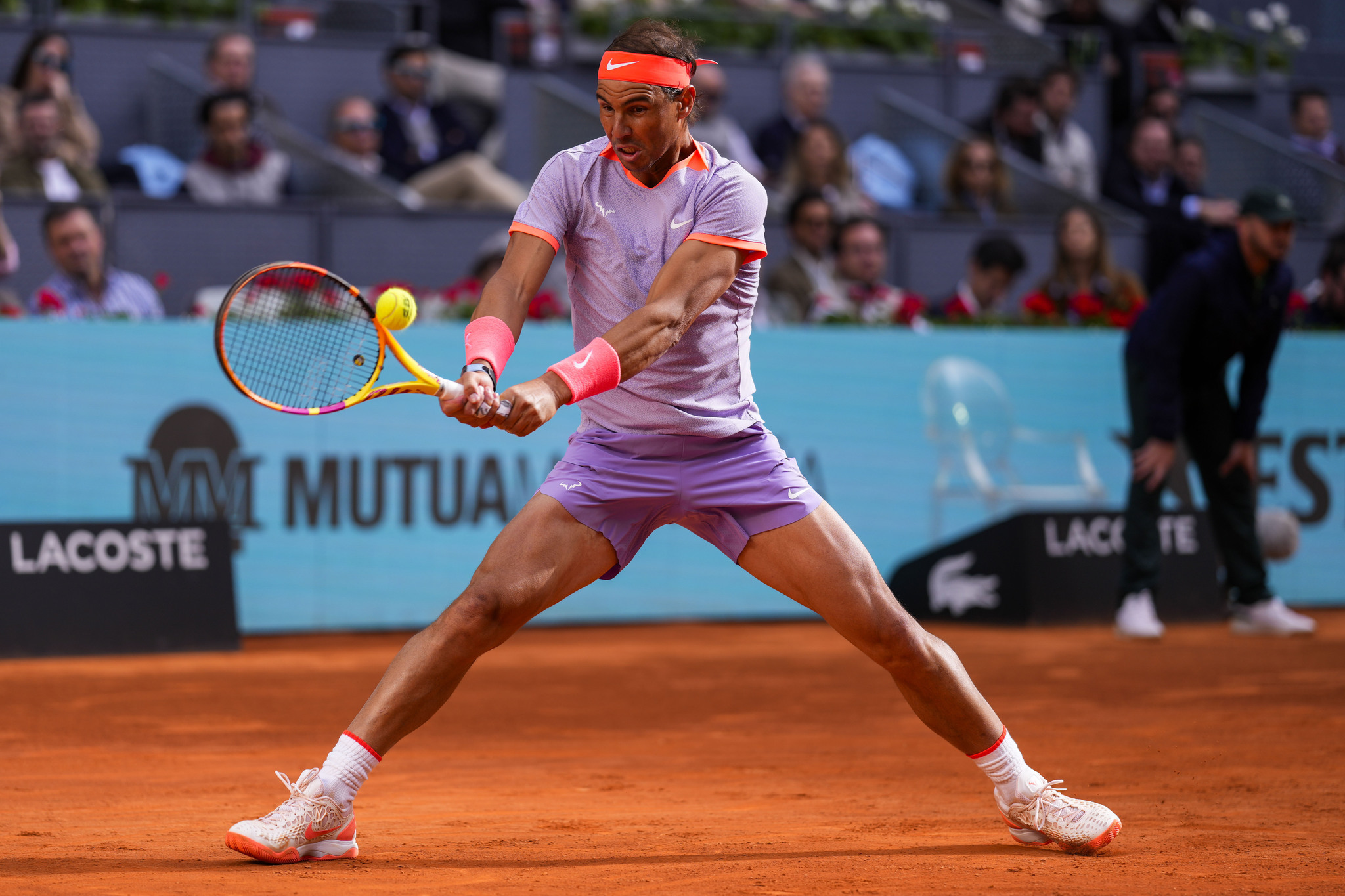 Nadal - De Miaur: horario y dnde ver hoy en TV el Mutua Madrid Open 2024