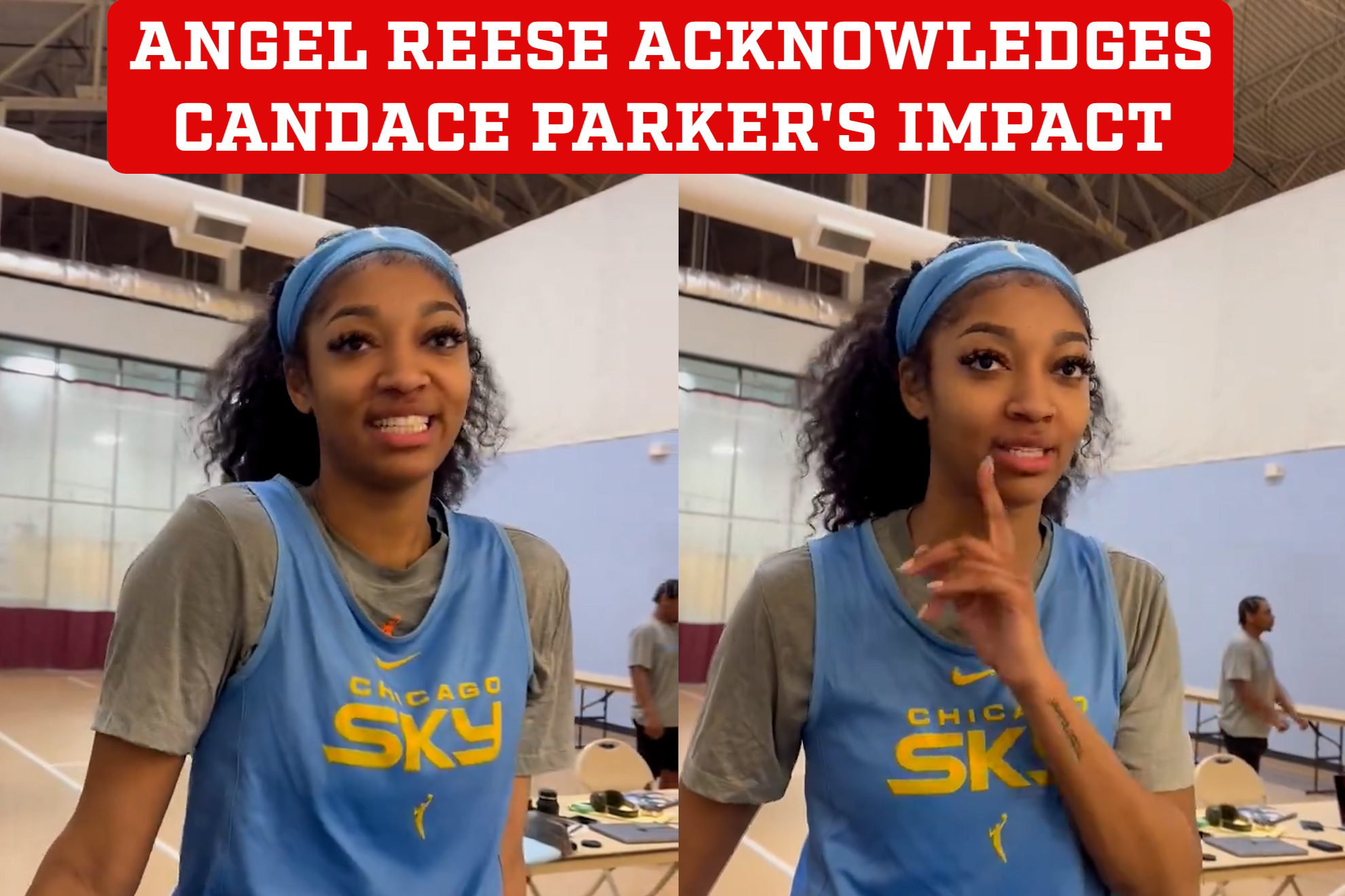 Angel Reese recognizes the inspiring influence of Candace Parker