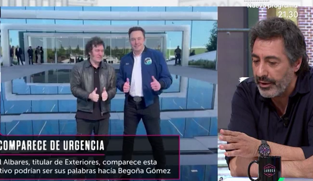Juan del Val responde a Javier Milei tras su ataque a Bego