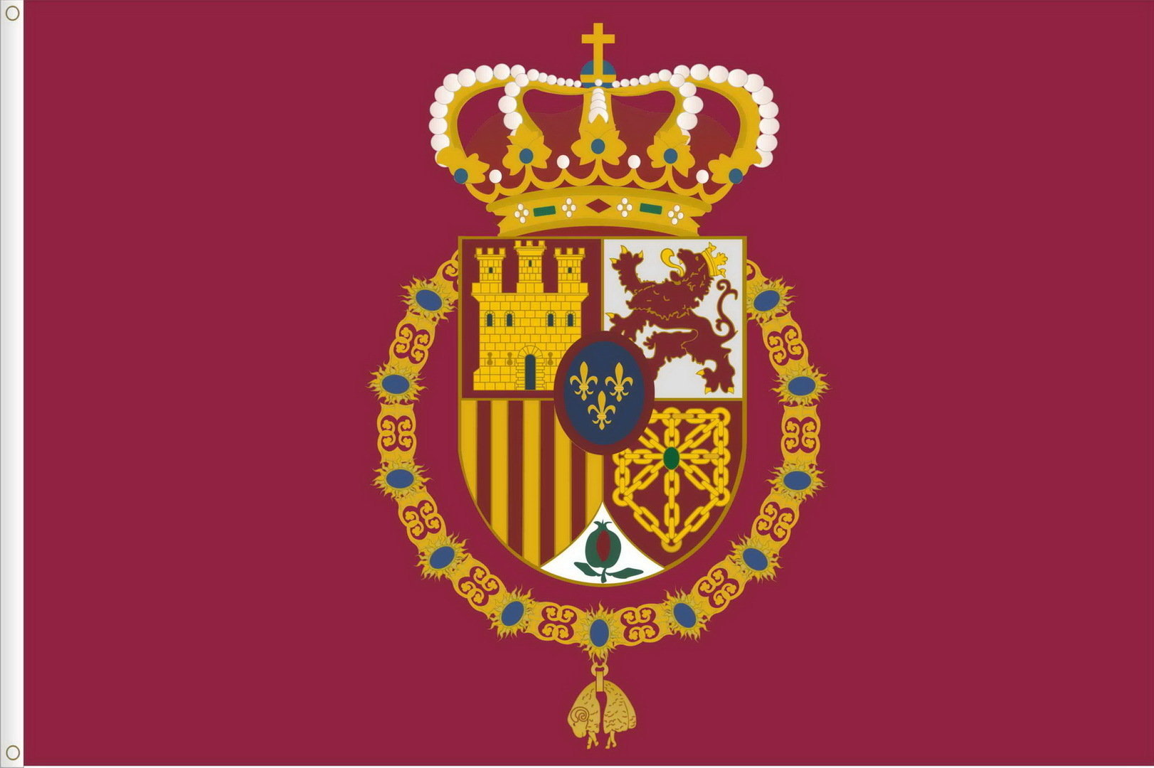 Escudo, bandera y lema de Felipe VI: así son los símbolos ...