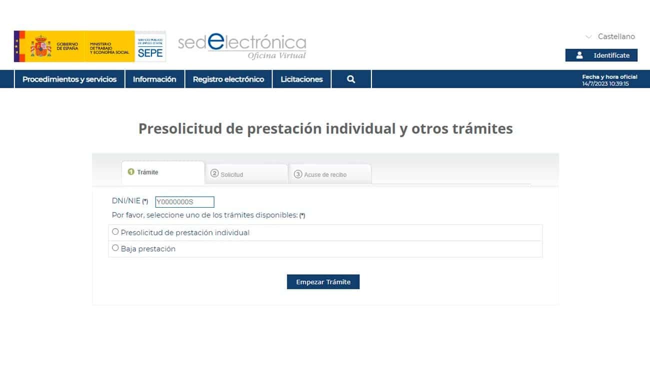 Ayuda de 600 euros del SEPE: así se puede solicitar con el formulario ...