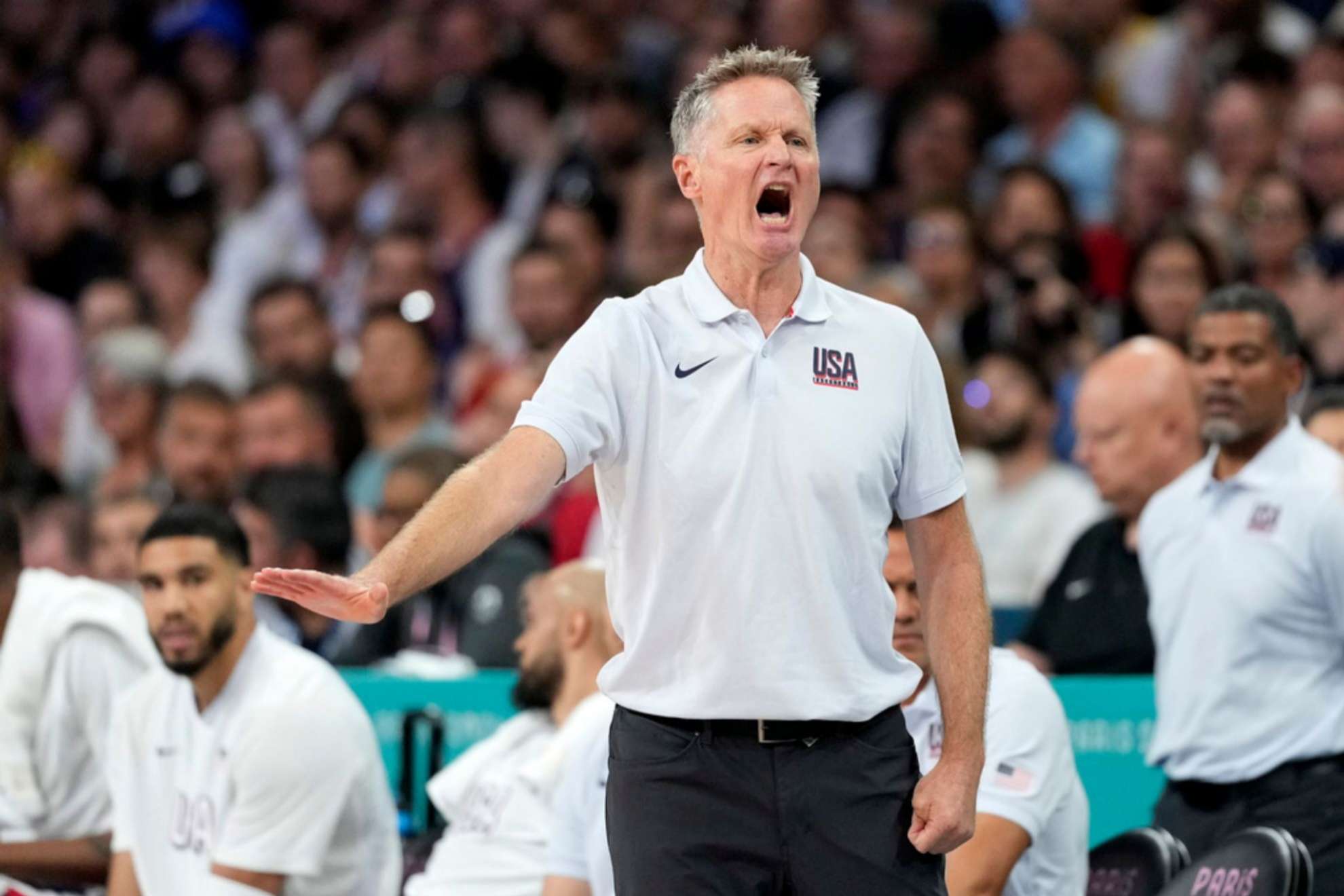 Steve Kerr sends a clear message to Jayson Tatum after not playing a single minute vs Serbia