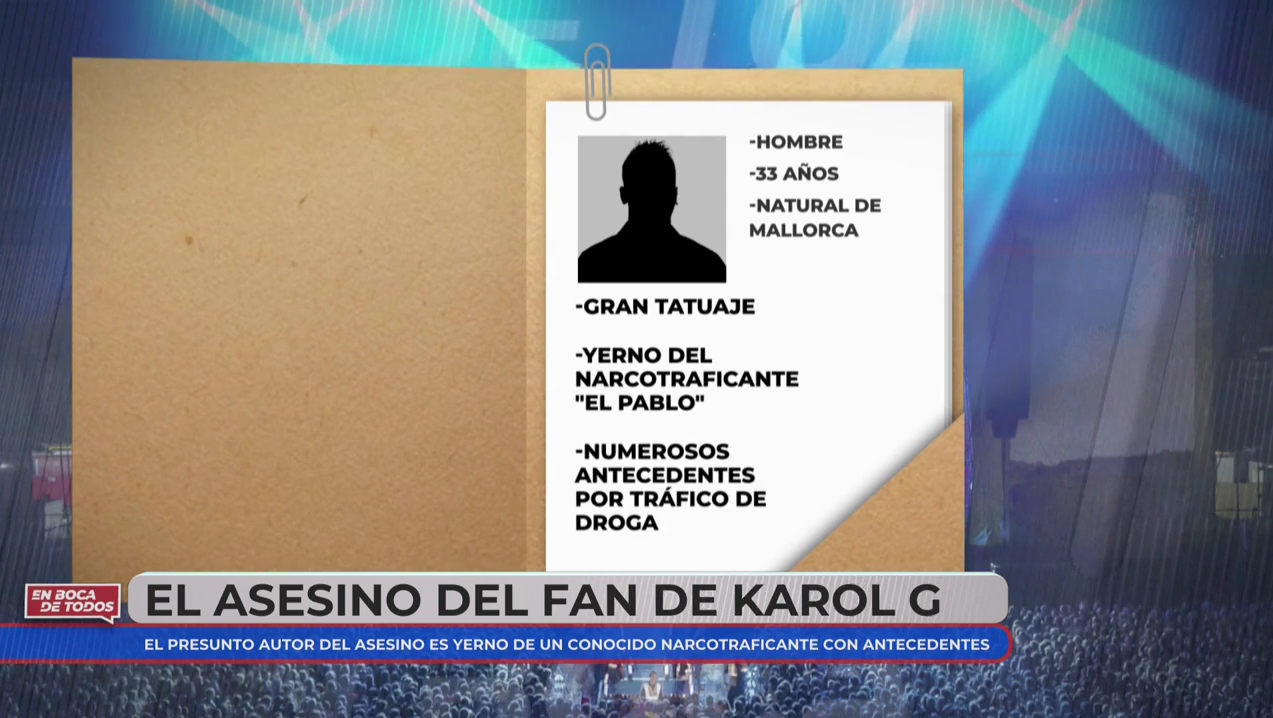 Al descubierto la identidad del asesino del fan de Karol G
