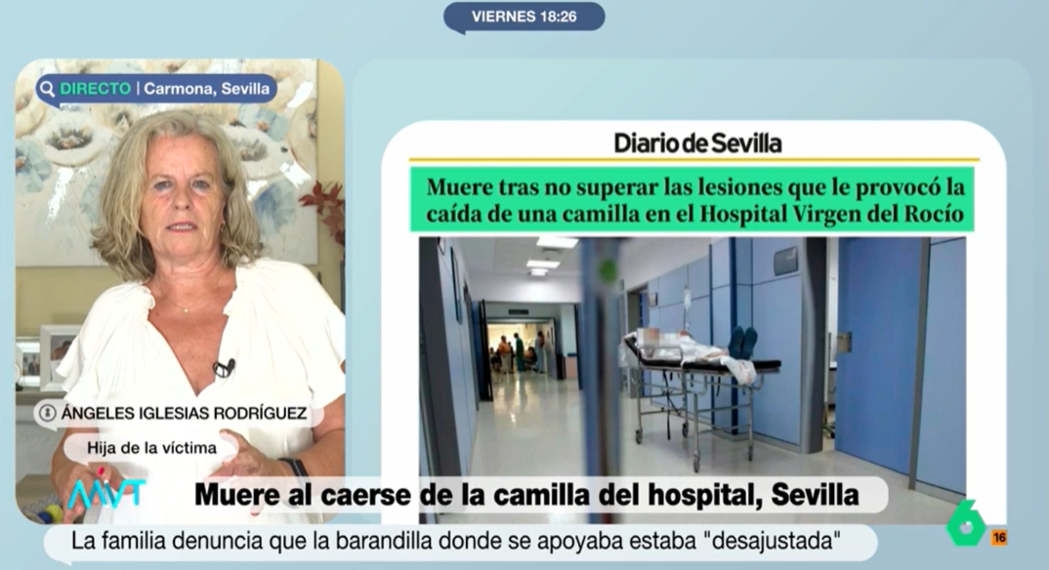 Estas fueron las palabras de la hija de la mujer que falleci