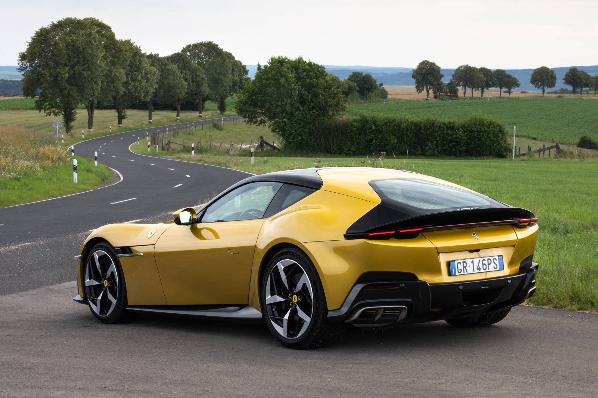The 12Cilindri is one of the most beautiful Ferraris in recent times.