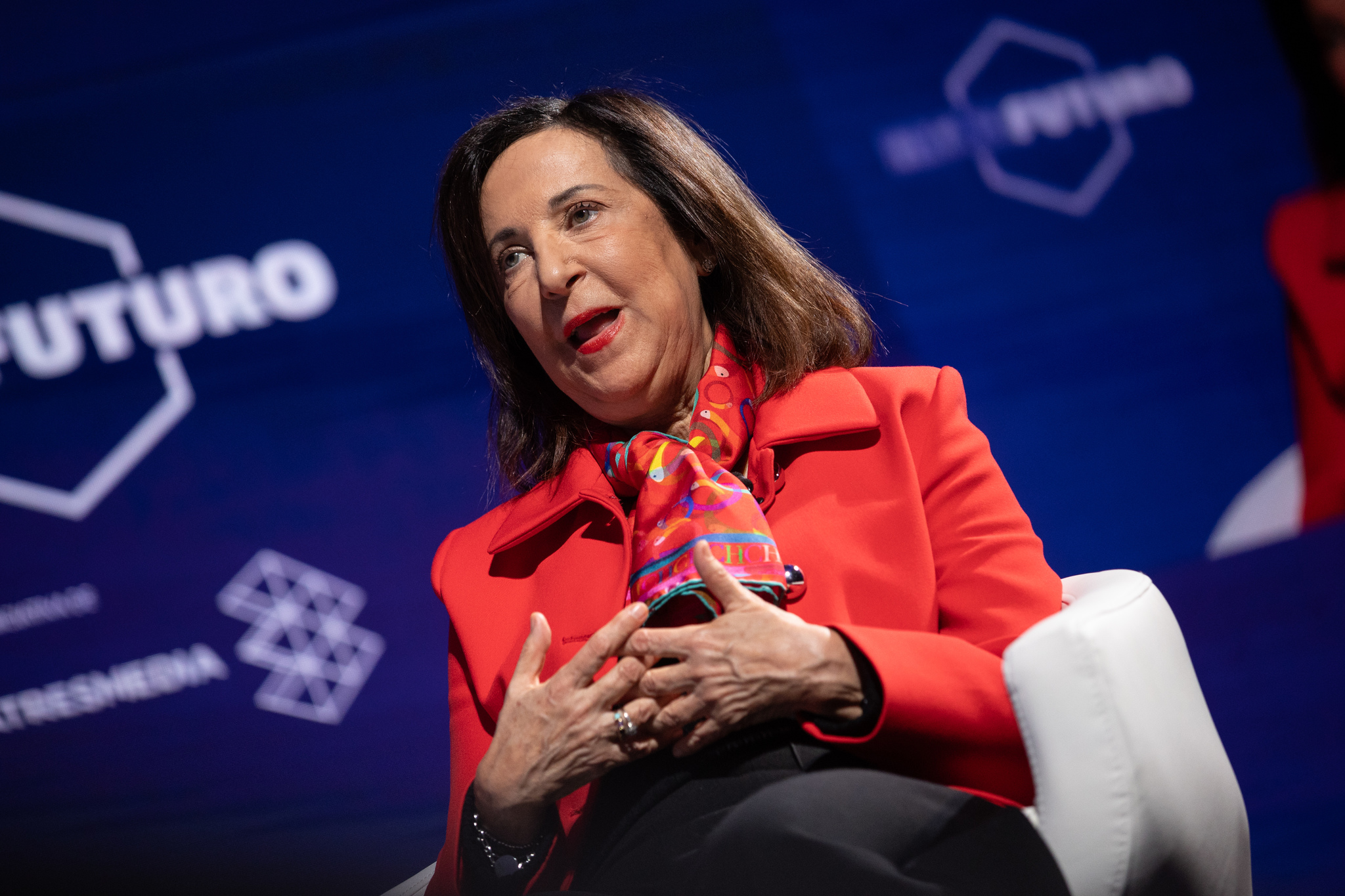 The Minister of Defense, Margarita Robles.