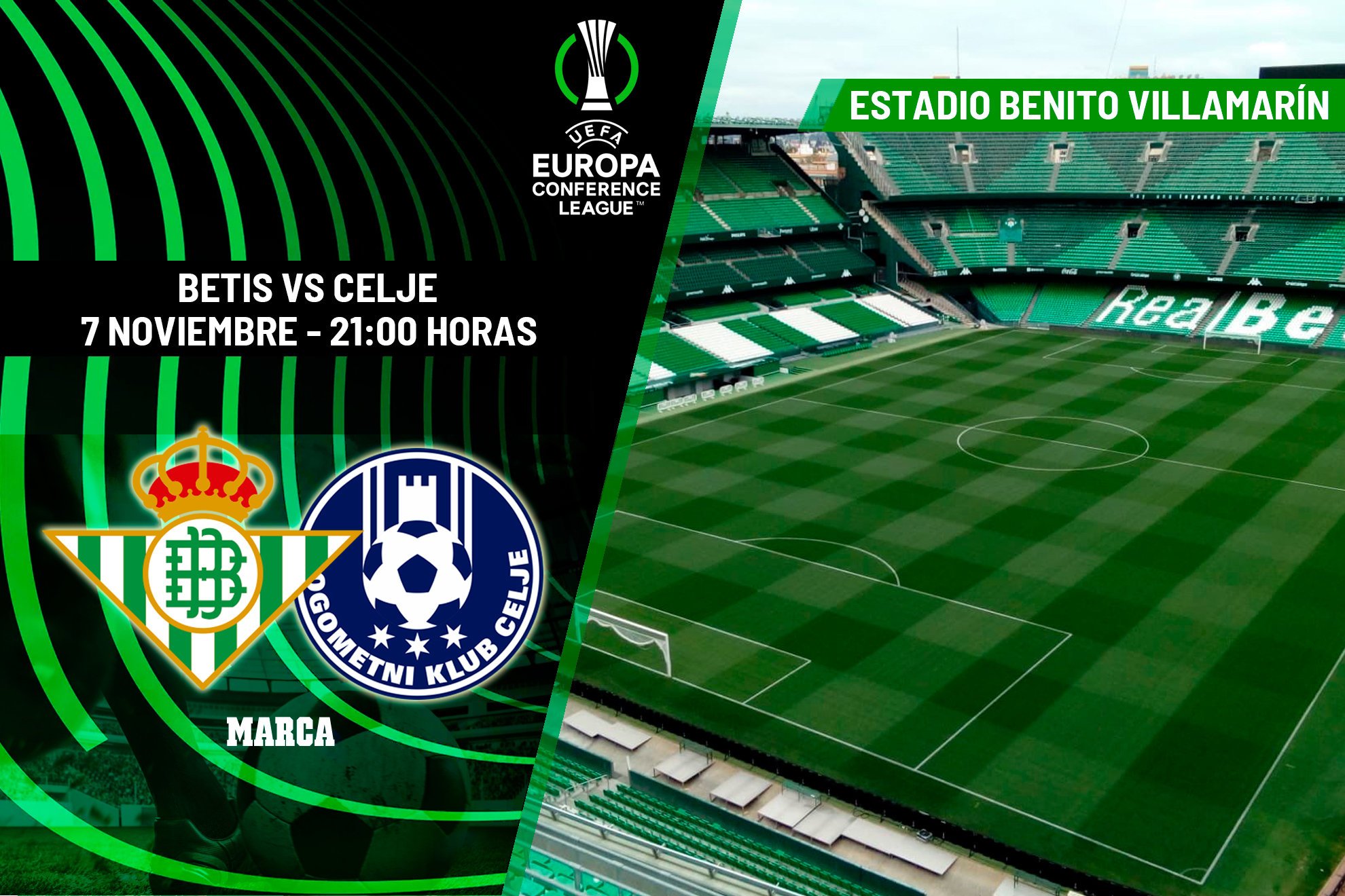 Betis - Celje: horario y dónde ver en TV el partido de la Conference ...