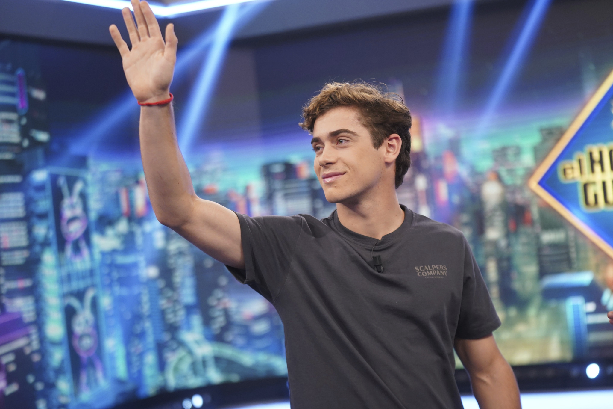 Franco Colapinto, en su visita a 'El Hormiguero'