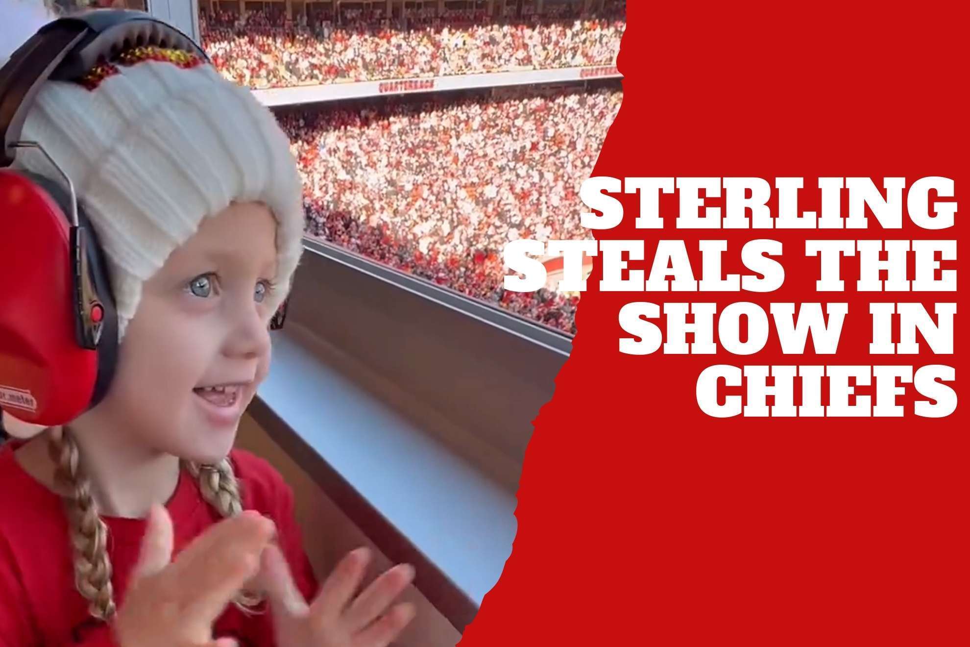 Sterling Mahomes steals the show in Chiefs win with tender scene that melted hearts