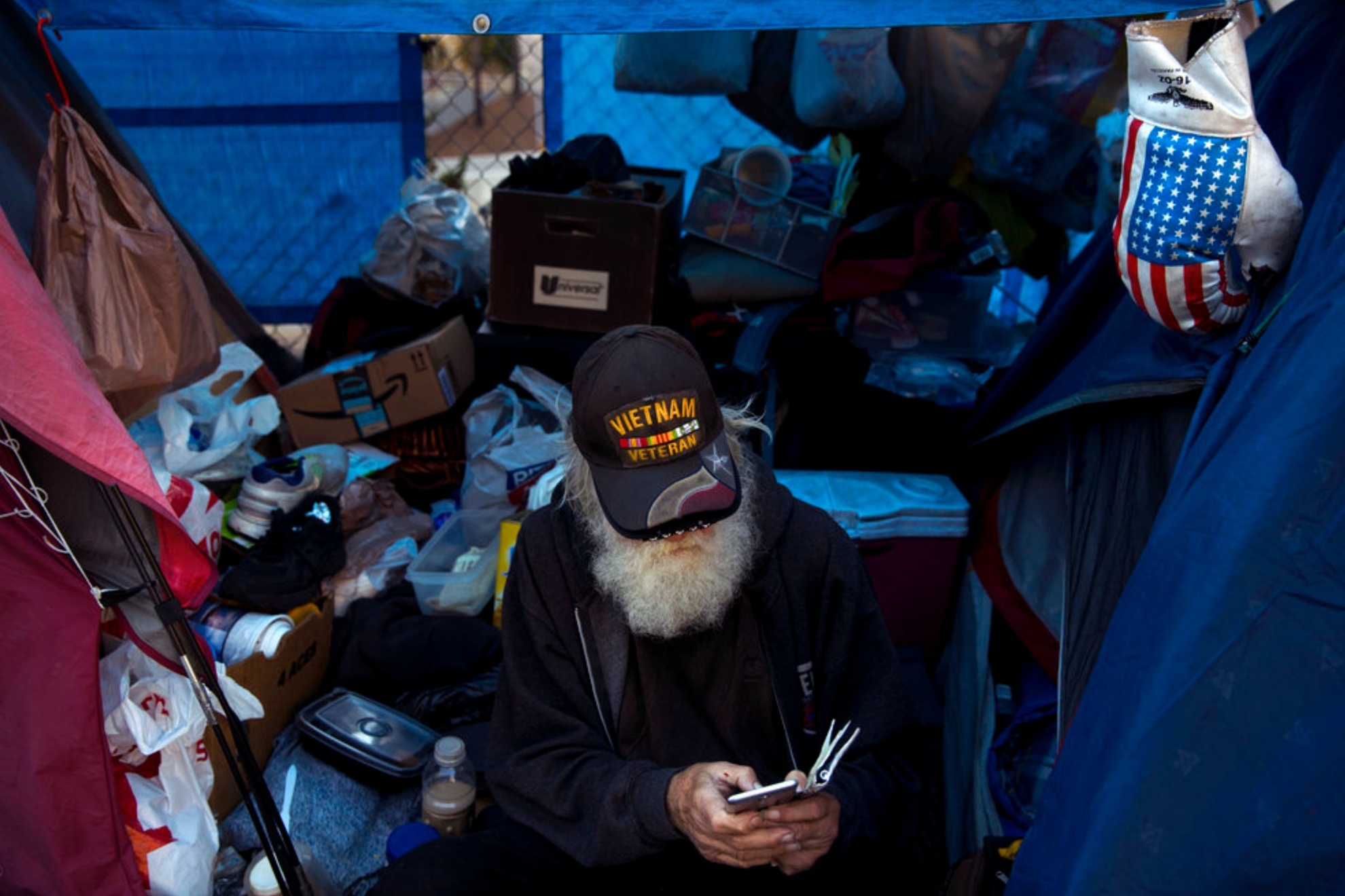 The VA has programs in place to help veterans who are homeless