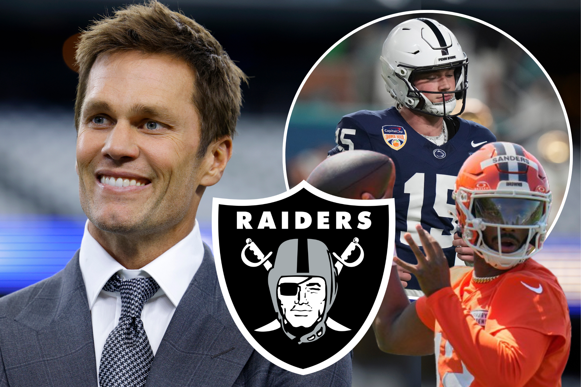 Tom Brady is in love with Drew Allar, and Shedeur Sanders now knows why he  wasn't chosen for the Las Vegas Raiders | Marca