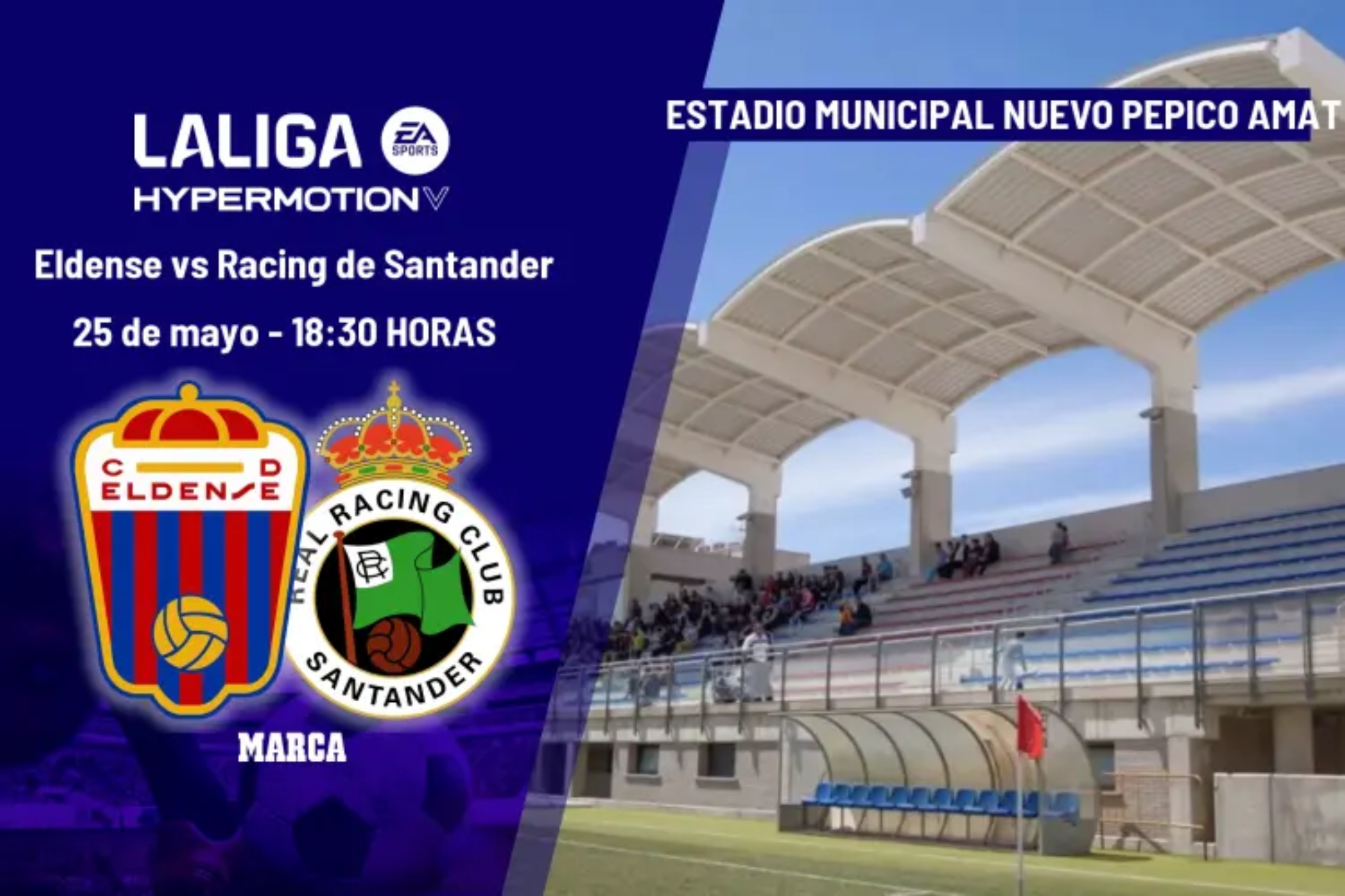 Eldense - Racing Santander en directo | LaLiga Hypermotion hoy en vivo