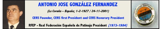 Antonio González. Co-fundador y Primer Presidente de la CERS.