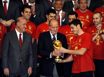 El Rey recuerda los éxitos deportivos de España