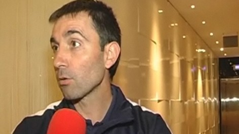 El técnico del Alcoyano, Asier Garitano, asegura que jugar en el Bernabéu será un incentivo para sus