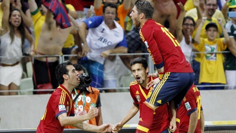Resumen Espańa en la Copa Conferaciones