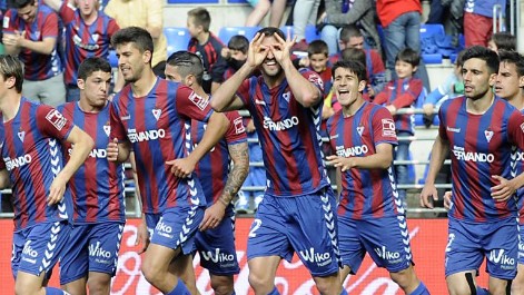 Gol de Raúl Navas (2-0) en el Eibar-Córdoba