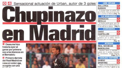 Al Madrid se le atragantaron las uvas hace 25 años