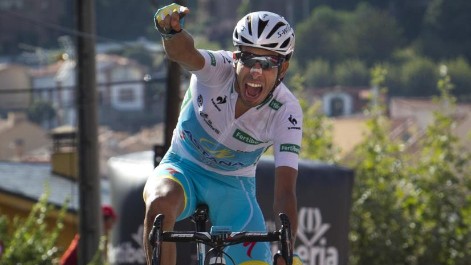 El italiano dio un vuelco a la general y tras soltar a Dumoulin en la Morcuera sentenci� la Vuelta 2