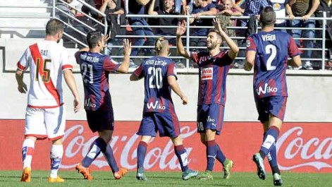 Liga BBVA (J10): Resumen del Eibar 1-0 Rayo Vallecano