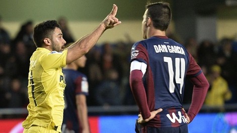Gol de Jaume Costa (1-1) en el Villarreal-Eibar