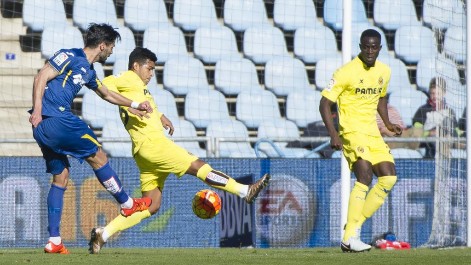 Gol de Lafita (1-0) en el Getafe-Villarreal