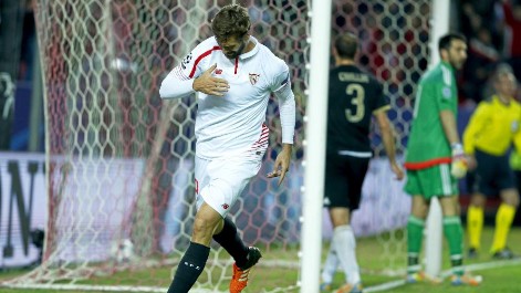 Gol de Fernando Llorente (1-0) en el Sevilla-Juventus