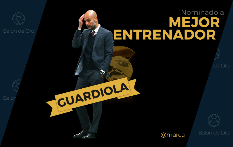 Pep Guardiola nominado a mejor entrenador del ao 2015