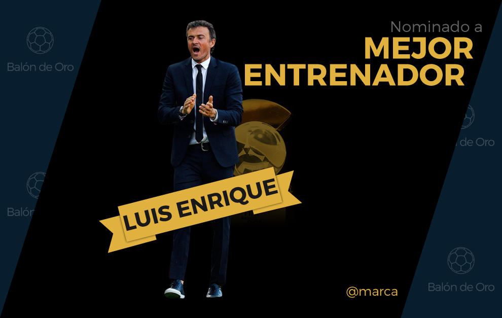 Luis Enrique nominado a mejor entrenador del ao 2015