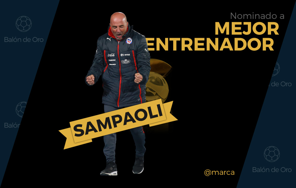 Jorge Sampaoli nominado a mejor entrenador del ao 2015