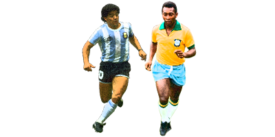 Pel� y Maradona