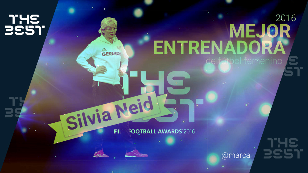 Silvia Neid, mejor entrenadora de ftbol femenino en los premios The Best 2016