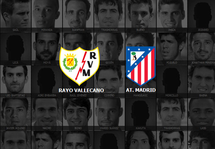 Elige el once con el que deben jugar Rayo y Atltico de Madrid