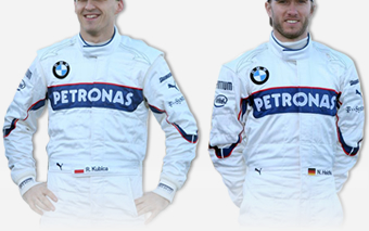 Los pilotos de BMW Sauber